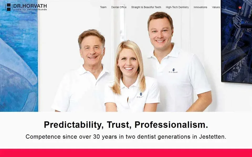 Dr. Horvath — UI/UX Design project preview