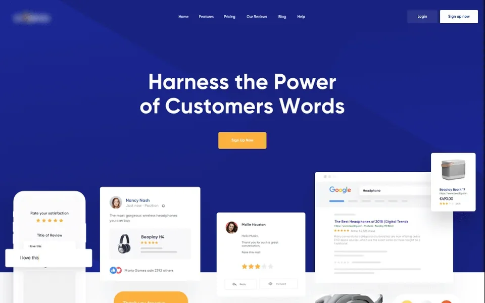 Pulse Reviews — Custom Software project preview